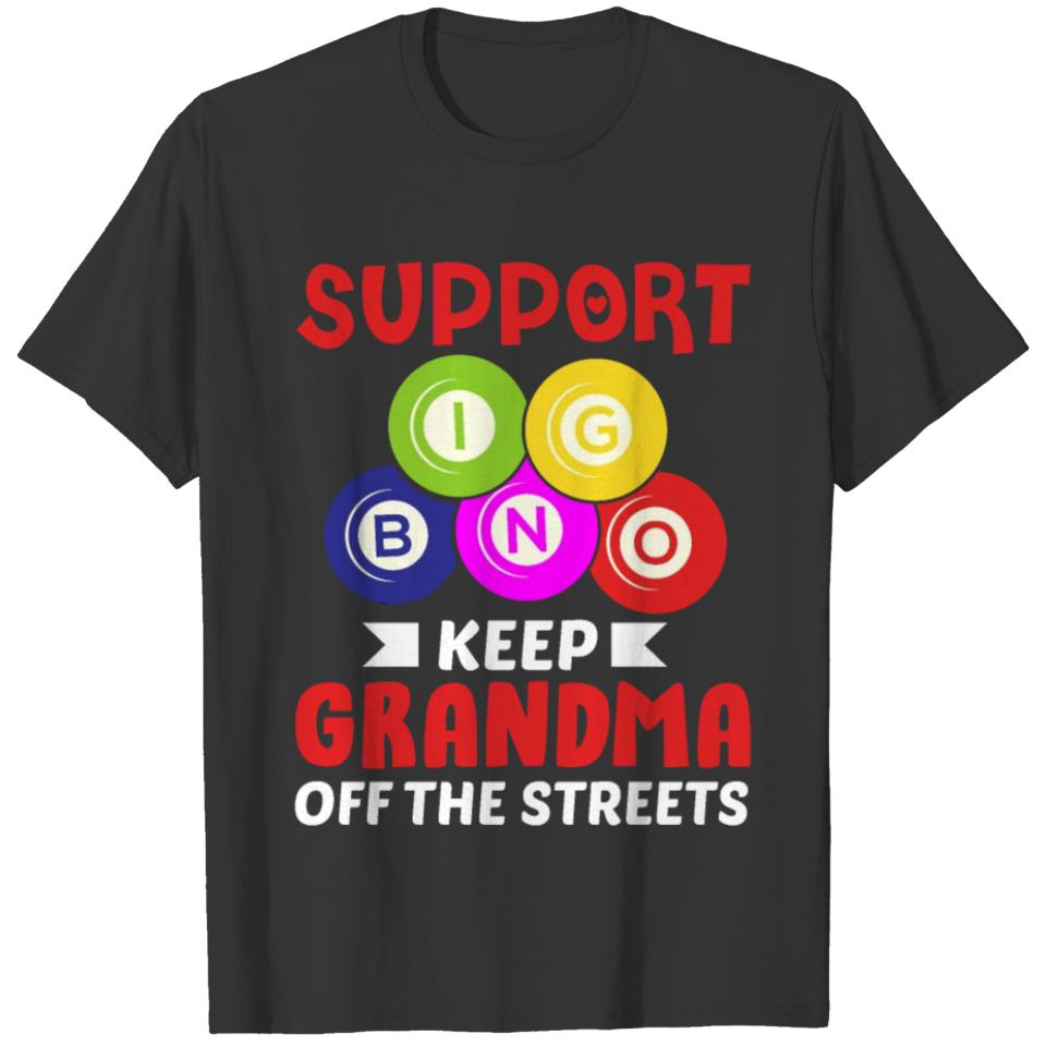Bingo grandma T-shirt