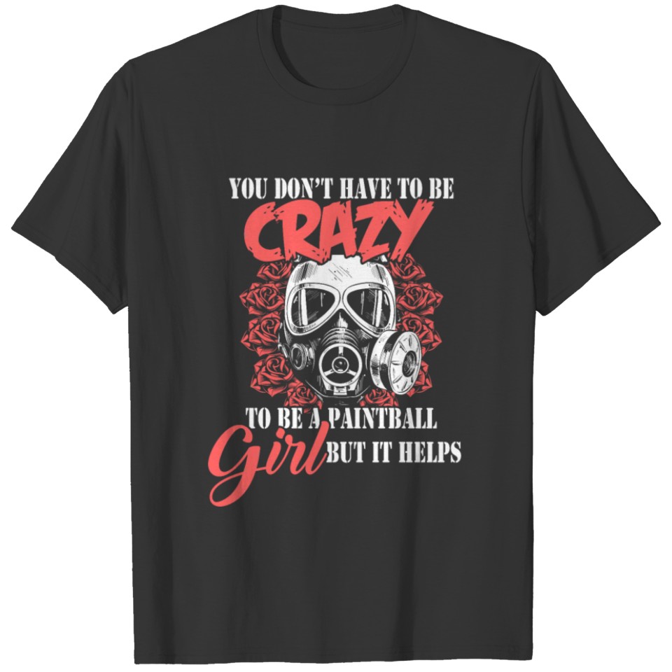 Paintball Girl T-shirt