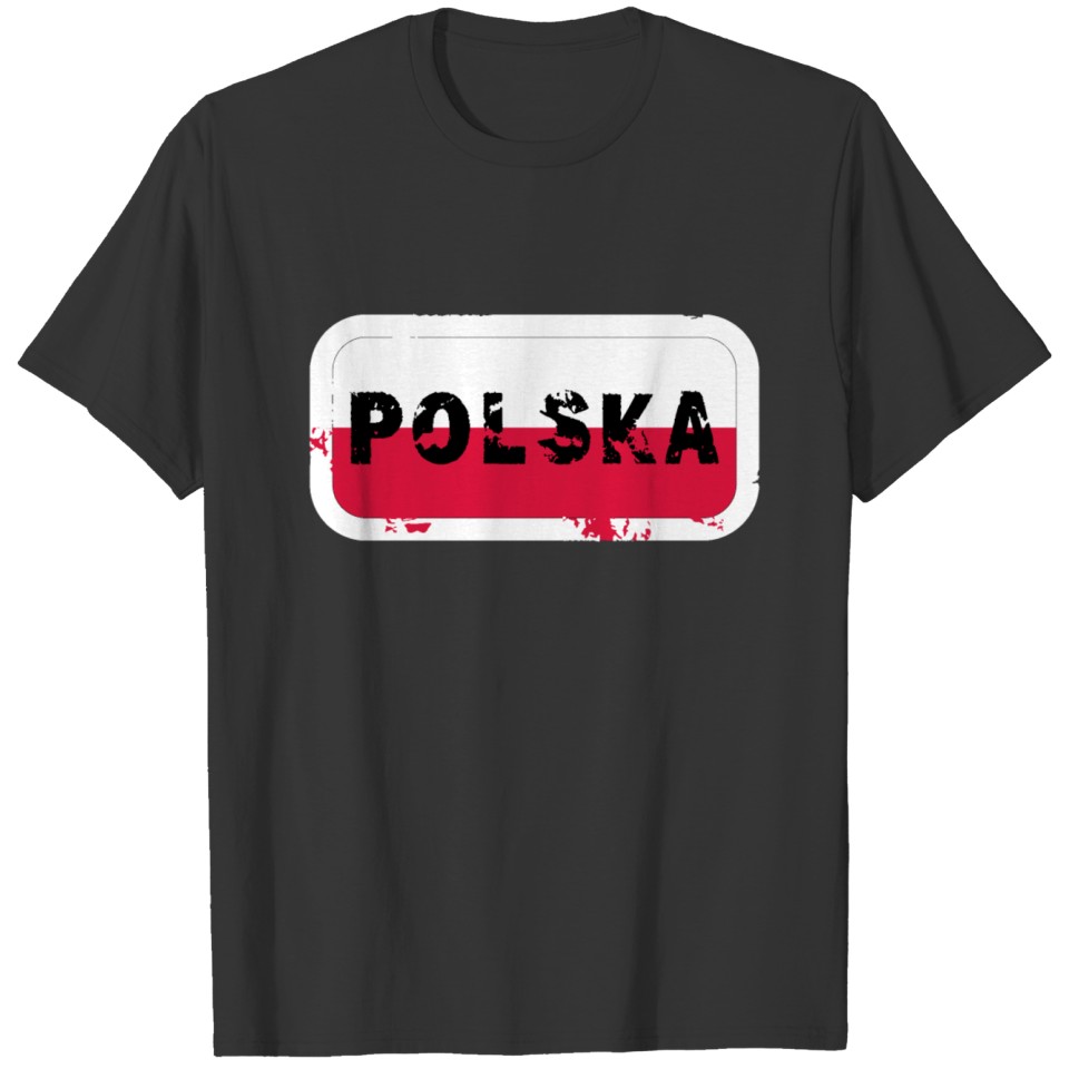 Poland polish plate T-shirt