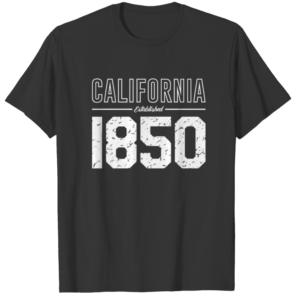 USA America US California 1850 T-shirt
