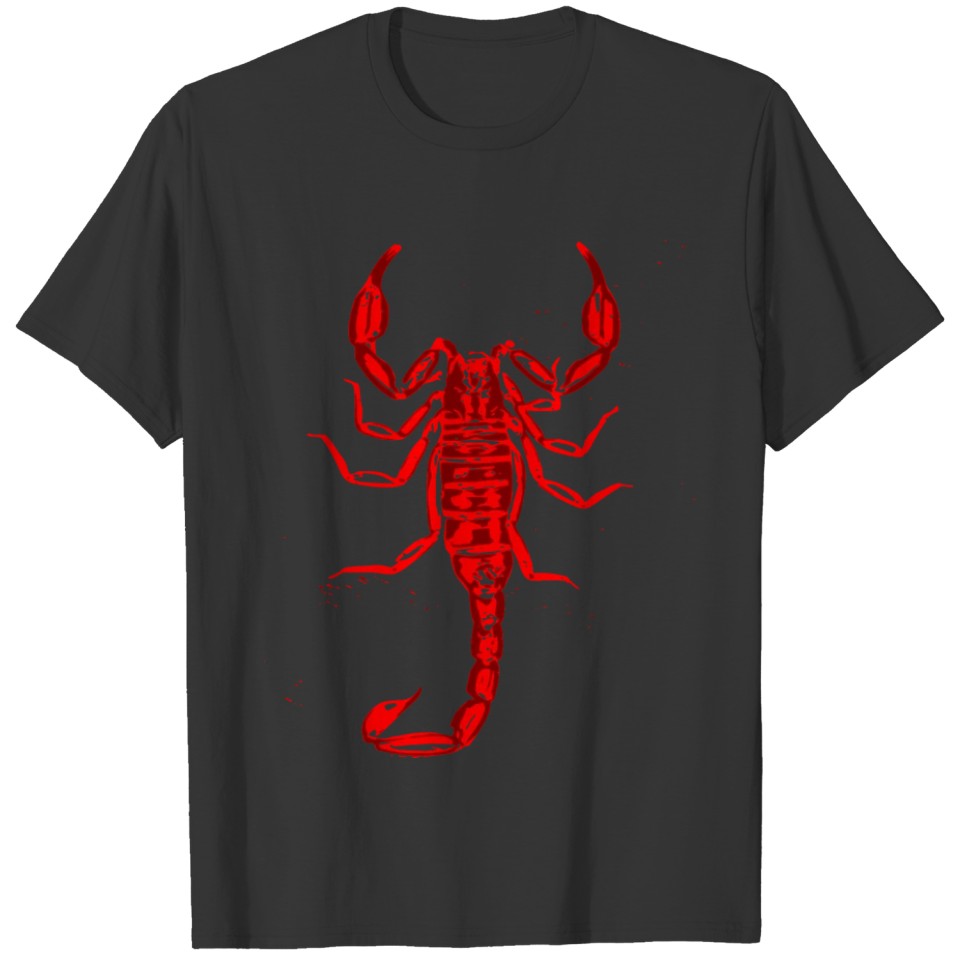 2reborn scorpion skorpion red T-shirt