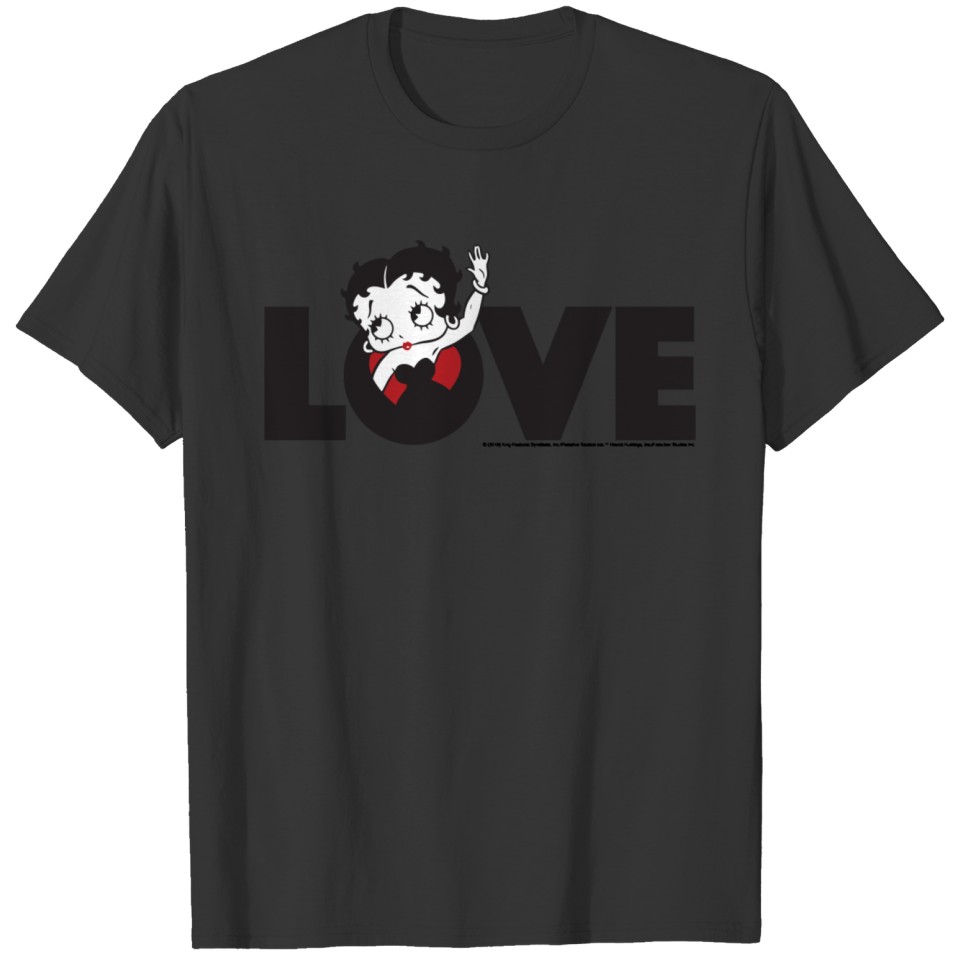 Betty Boop Love With Betty T Shirts