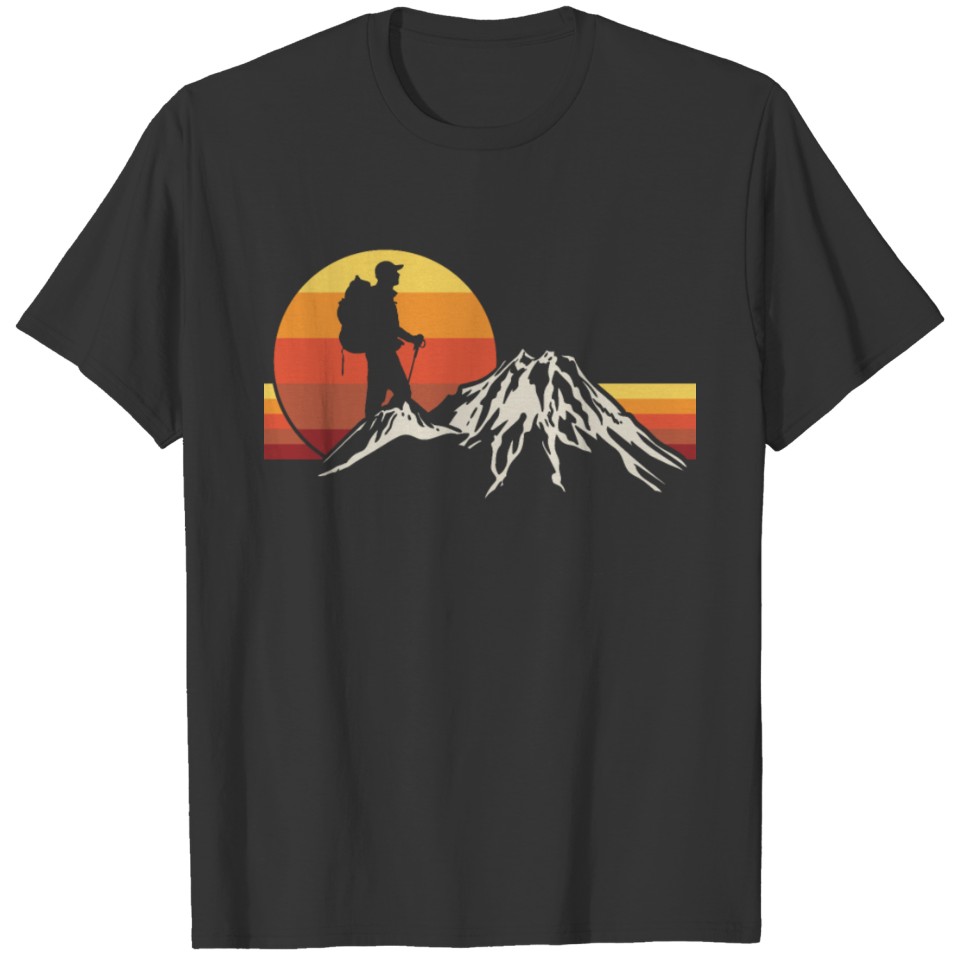 Hiking Hiker Vintage T-shirt