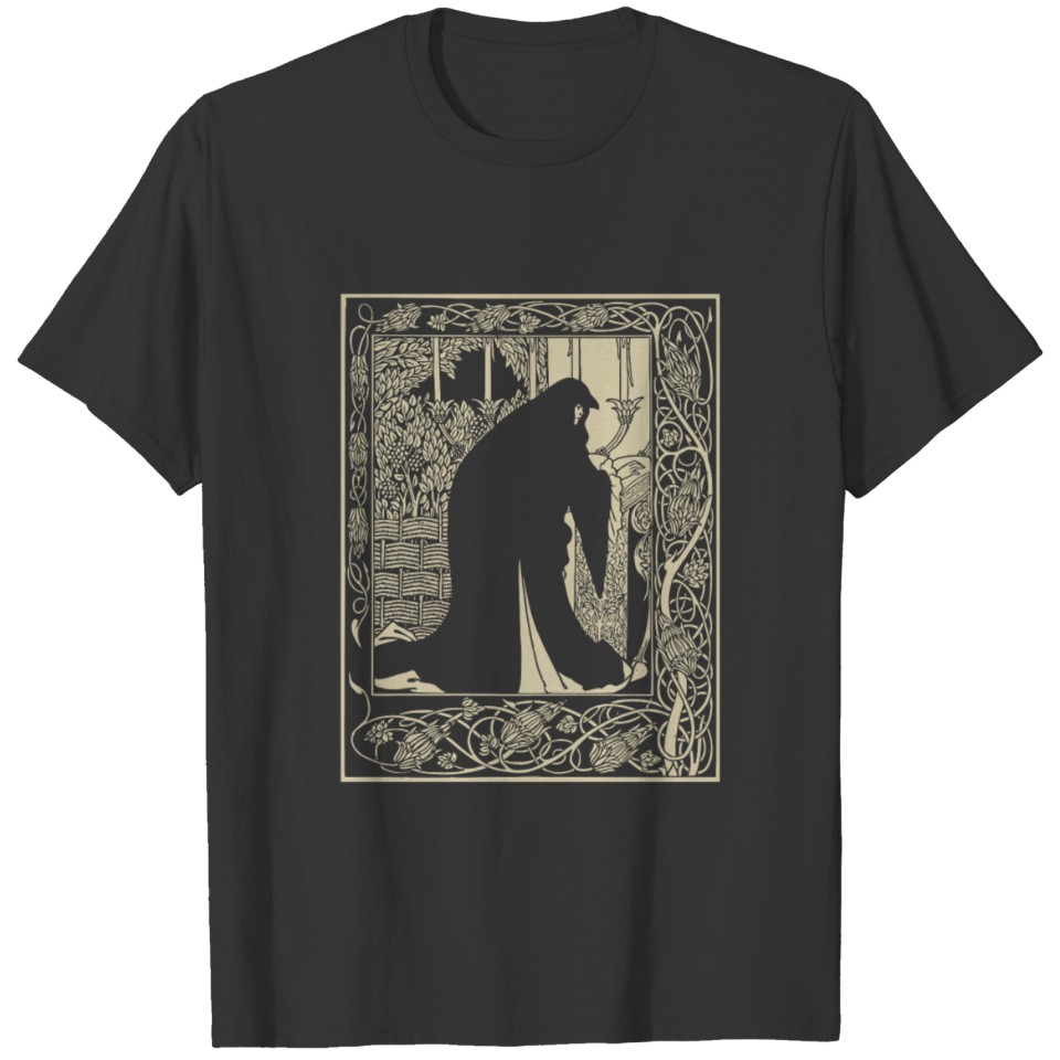 Art Nouveau Evil Witch Dark Goth Vintage Occult T Shirts