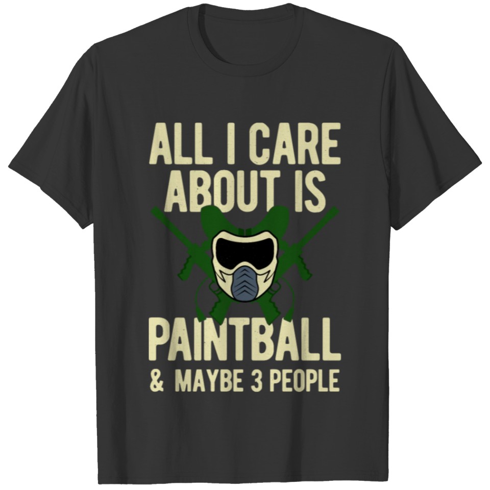 Funny Paintball T-shirt
