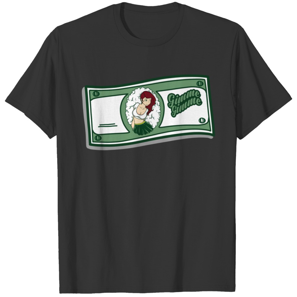 Money girl T Shirts