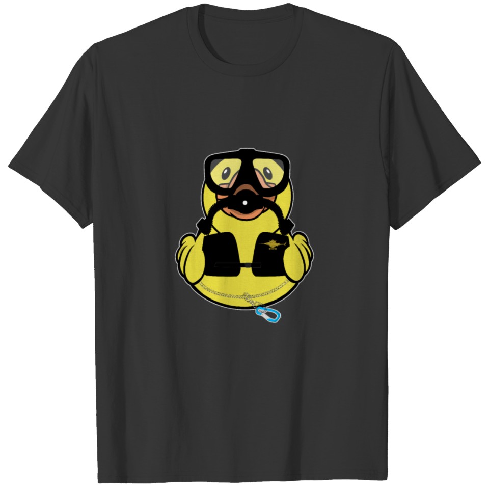 Diving Duck Military Rubber Duck Diver T Shirts