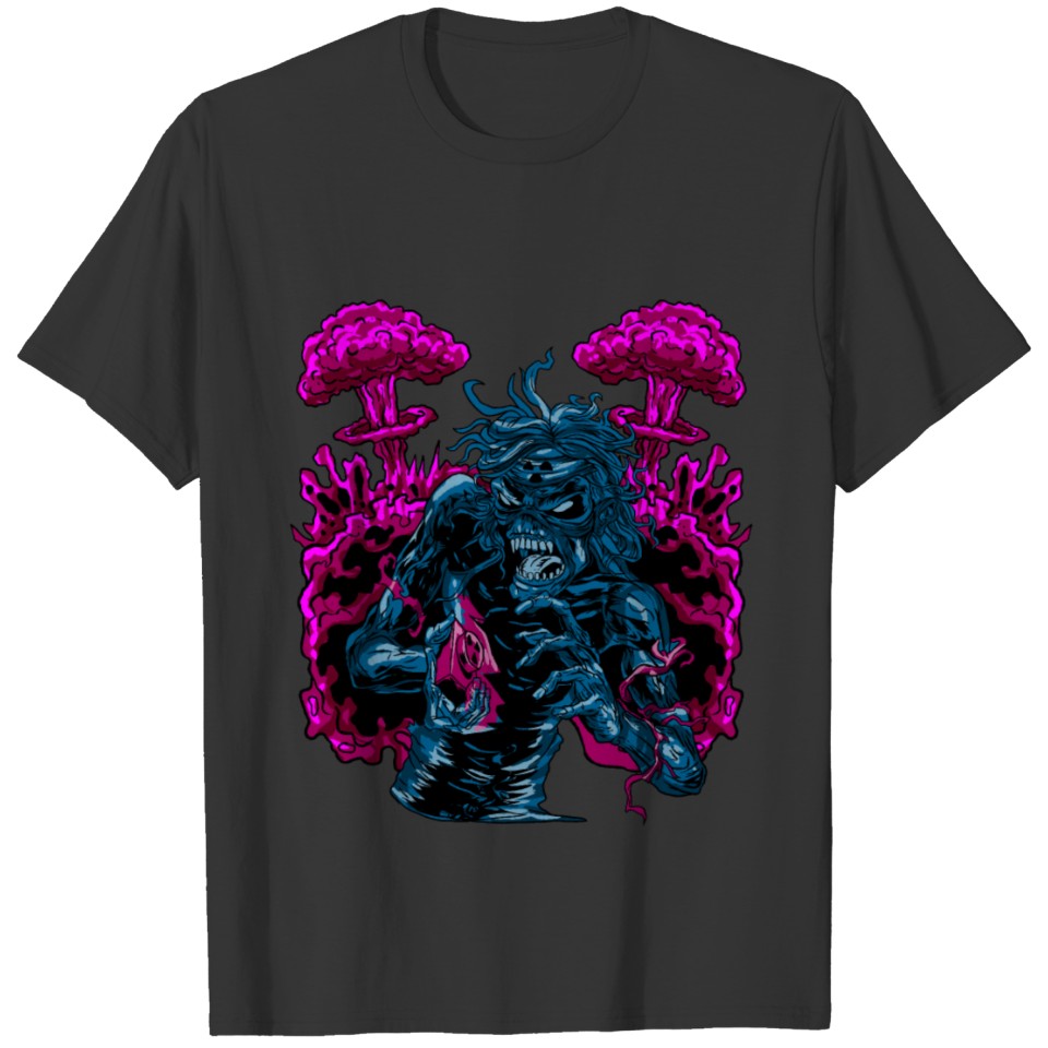 Zombie Mutant Evil Monster Beast Demon Freak Gift T-shirt