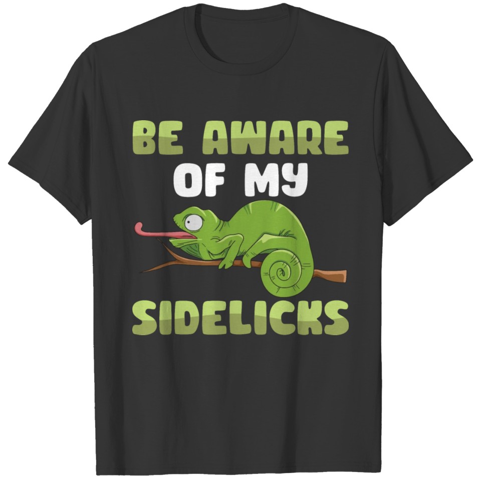 Reptile Design for a Chameleon Lover T-shirt