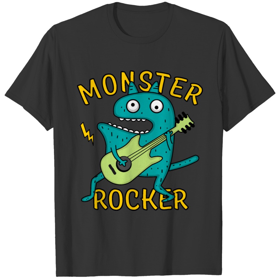 Monster Rocker - Bassist T-shirt