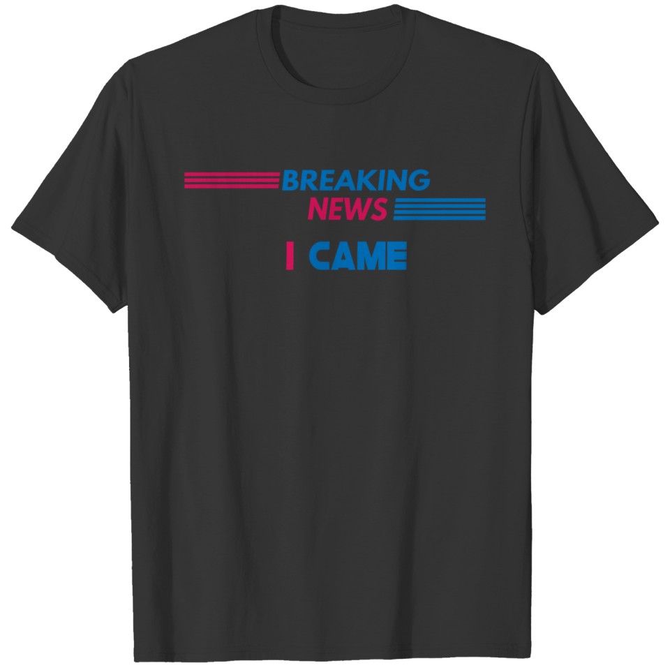 BREAKING NEWS2 color T-shirt