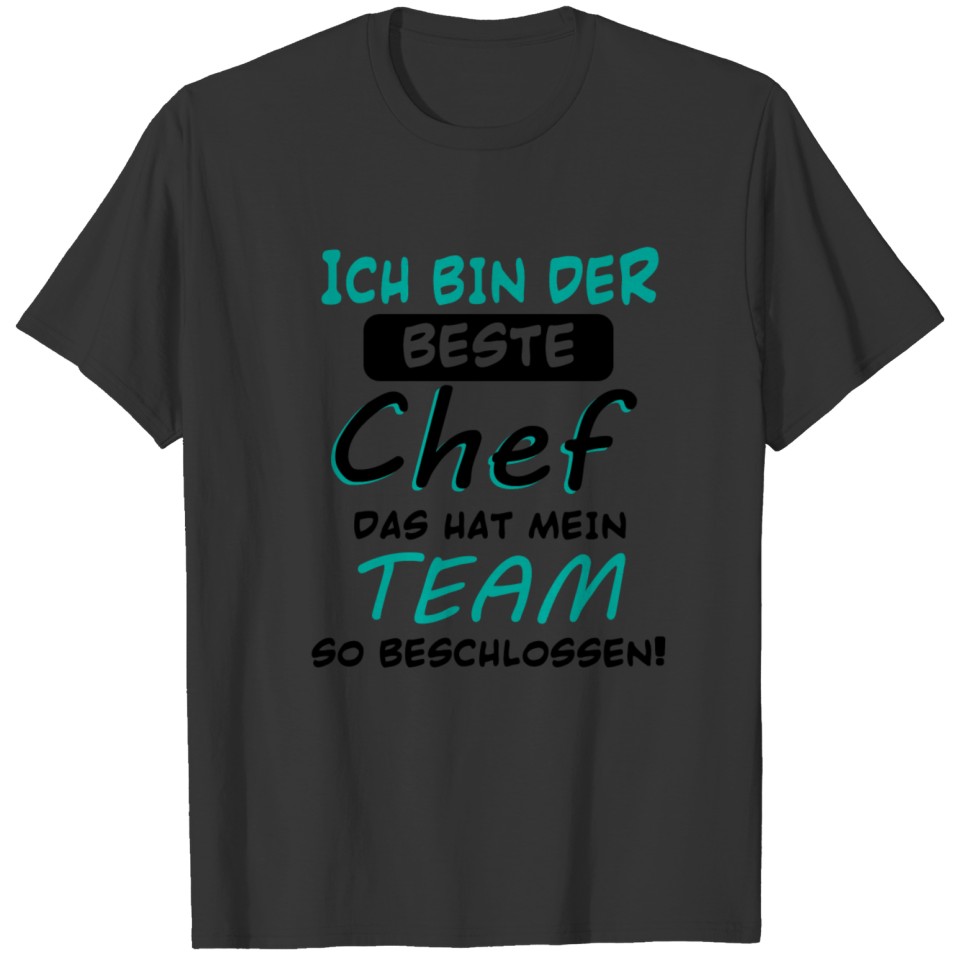 Best boss gift work humor T-shirt