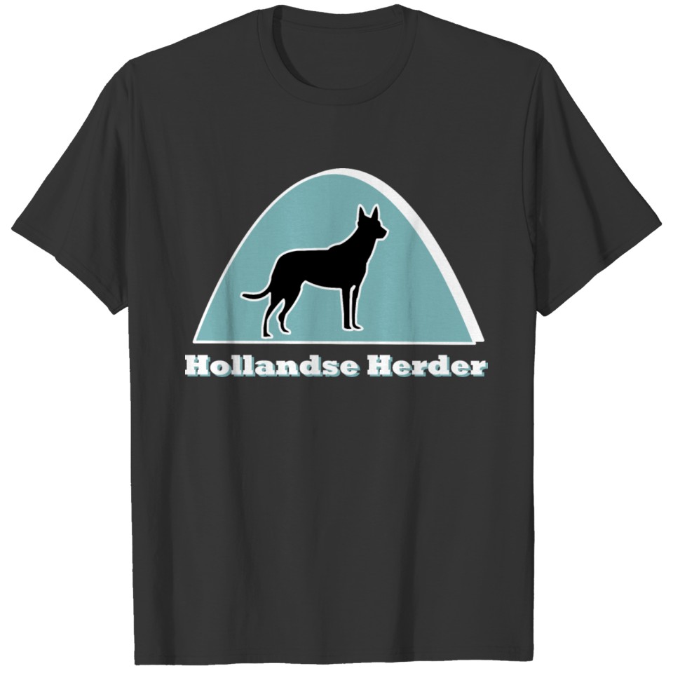 Dutch Shepherd Design Hollandse Herder Dog T-shirt