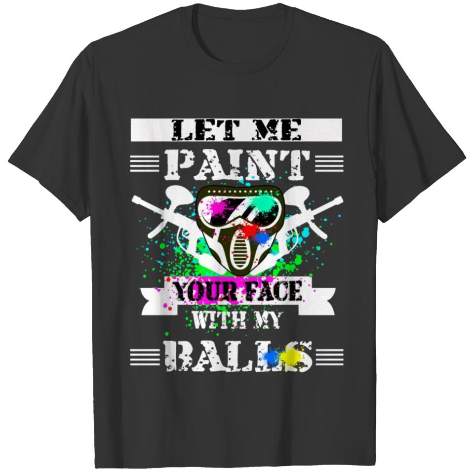 Paintballing Game Paintball Team Paintball T-shirt