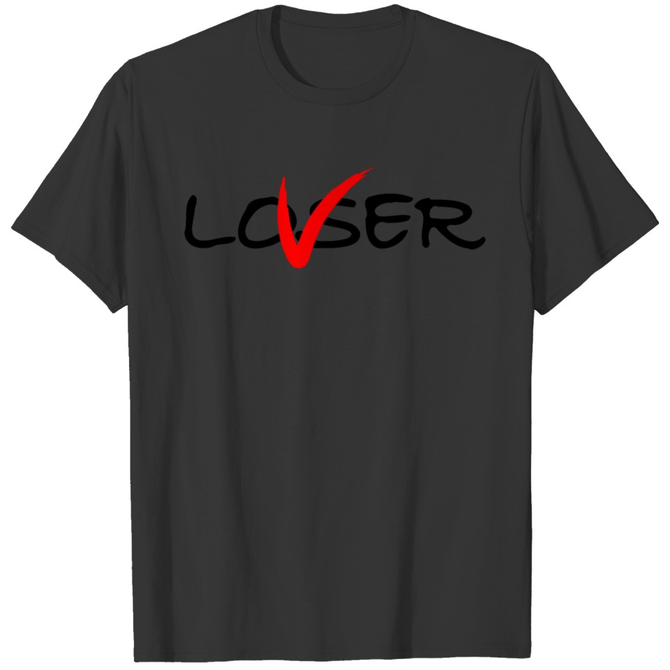 Loser Lover simple black T-shirt