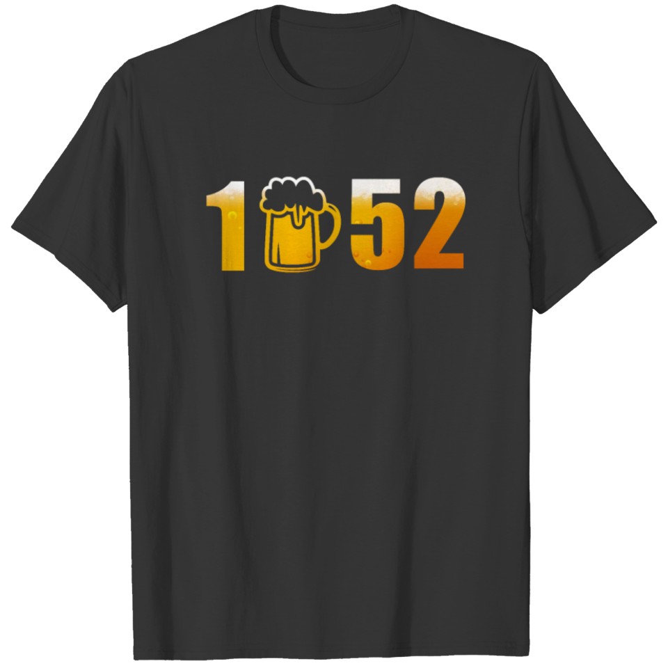 1952 Party Bachelorparty Drinking Beer T-shirt