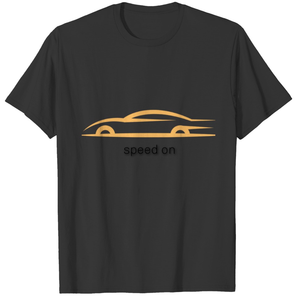 Speed on T-shirt