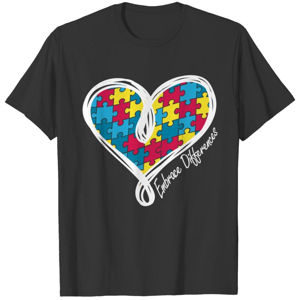 autism awareness embrace T-shirt