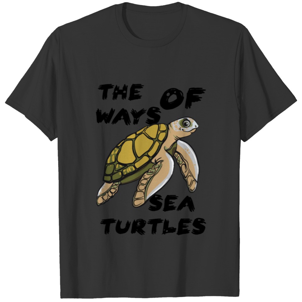 Turtle The turtle way of sea turtle Premium T-shirt