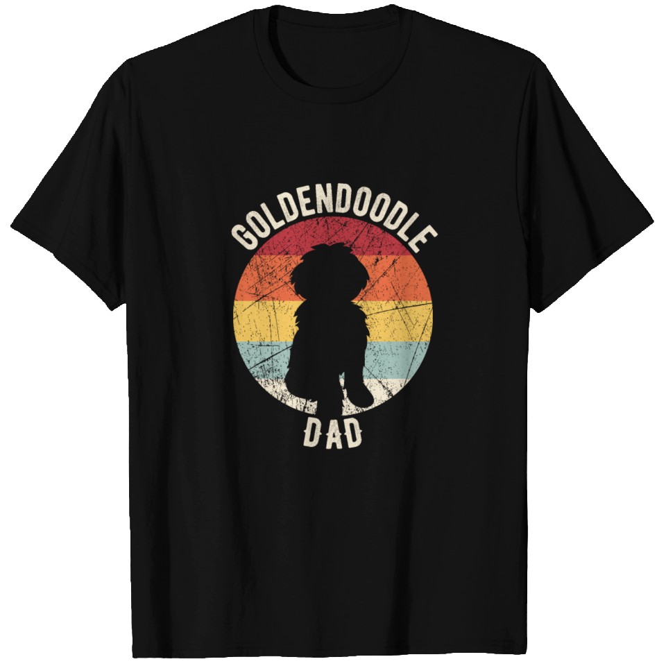 Mens Dood Dad Goldendoodle T-Shirt