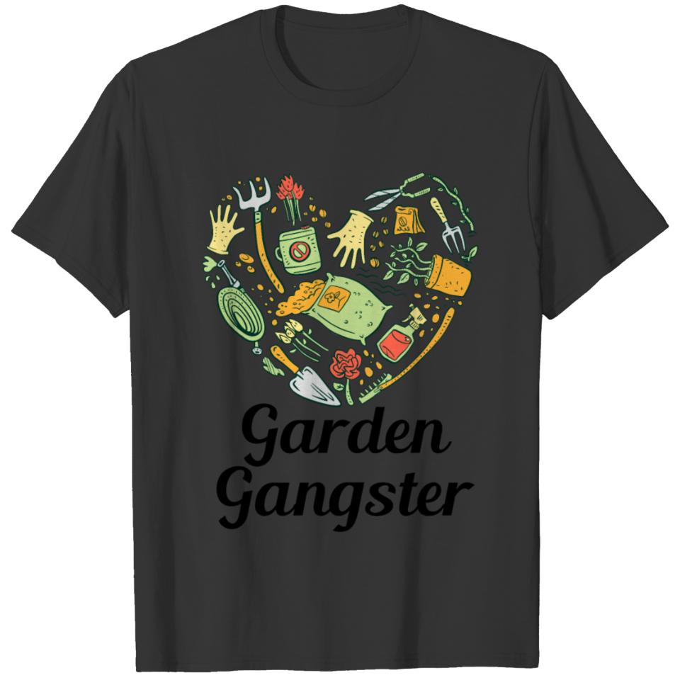 Garden Gangster Funny Gardening T-shirt