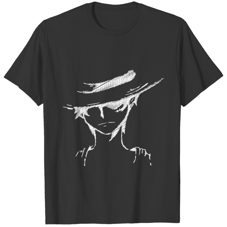 Luffy futur pirate king T Shirts