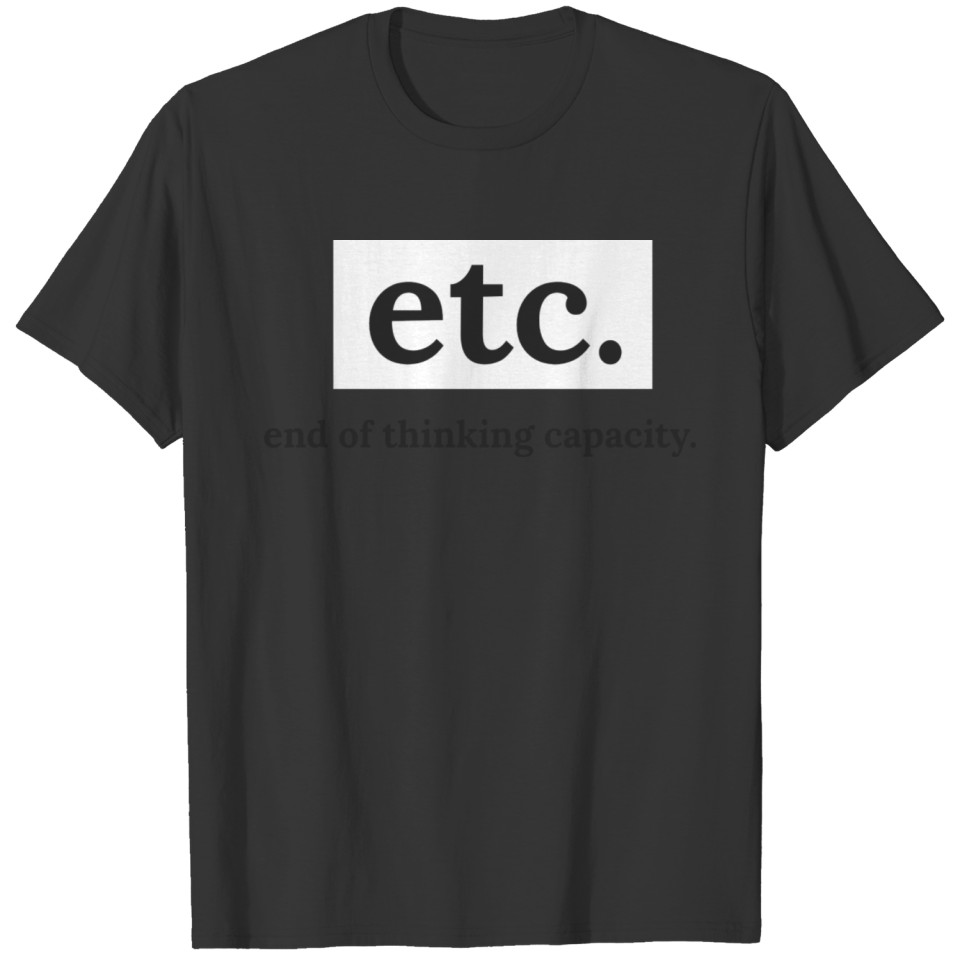 etc T-shirt