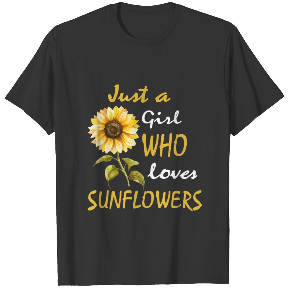 Sunflower Girl's Gift Sunflower Keeper T-shirt