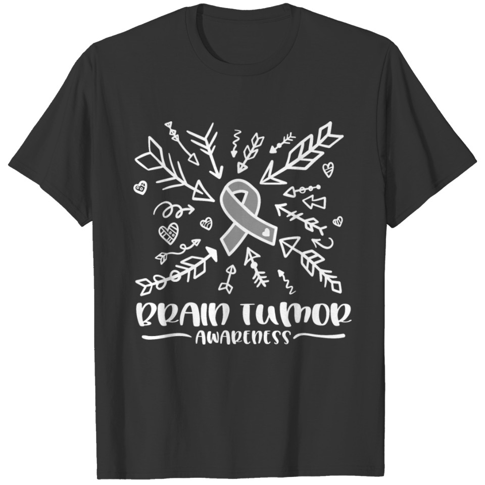 Brain Tumor Awareness, brain cancer T-shirt