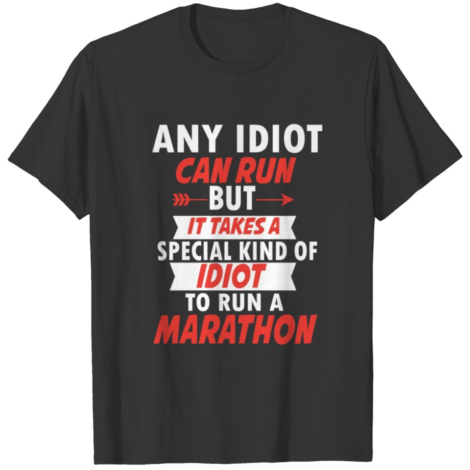 i run marathon run marathon punching beat T-shirt