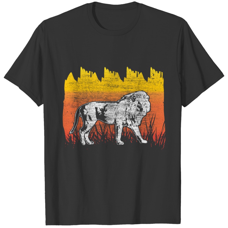 Lion hair animal welfare Gift T-shirt