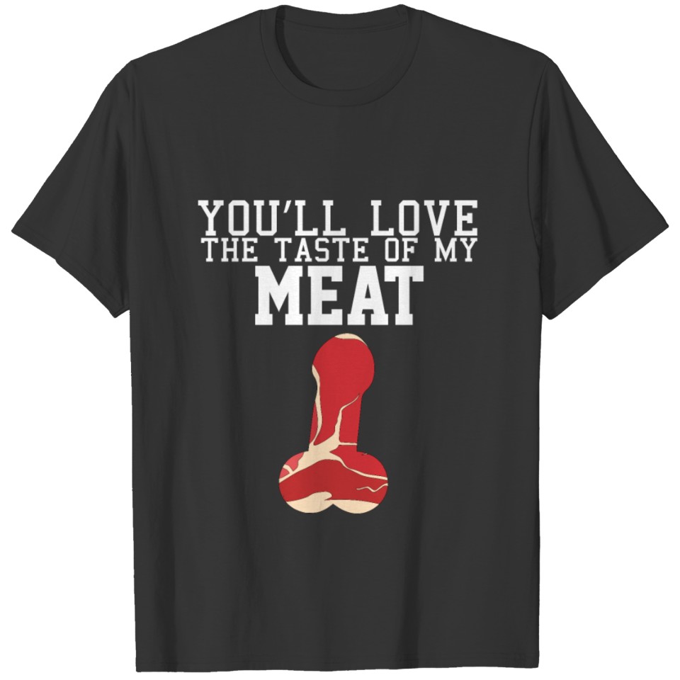 Taste of Meat BBQ T-Shirt Funny Sayings T-shirt