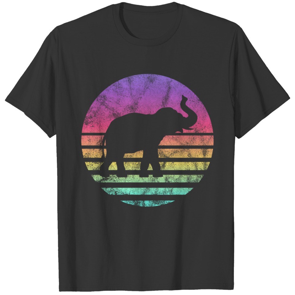 Classic Elephant Graphic birthday chirstmas T-shirt