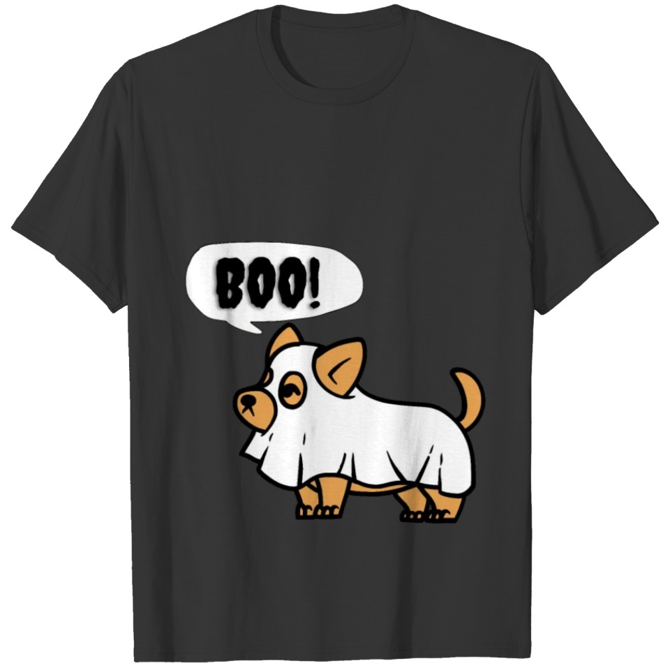 Boo Dog Funny Shirt design T-shirt