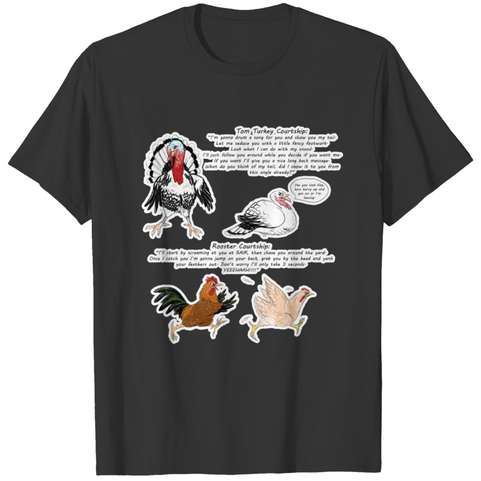turkeycourtship T-shirt