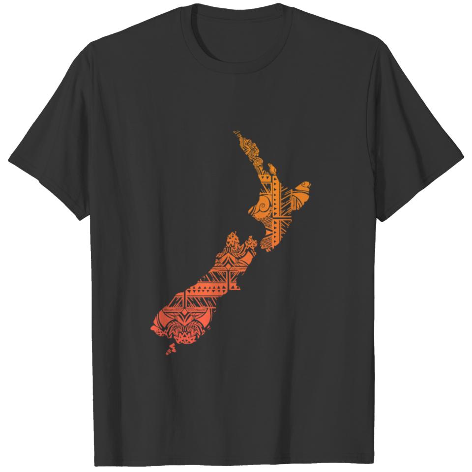 Maori Tribal Polynesian New Zealand Culture Tattoo T-shirt