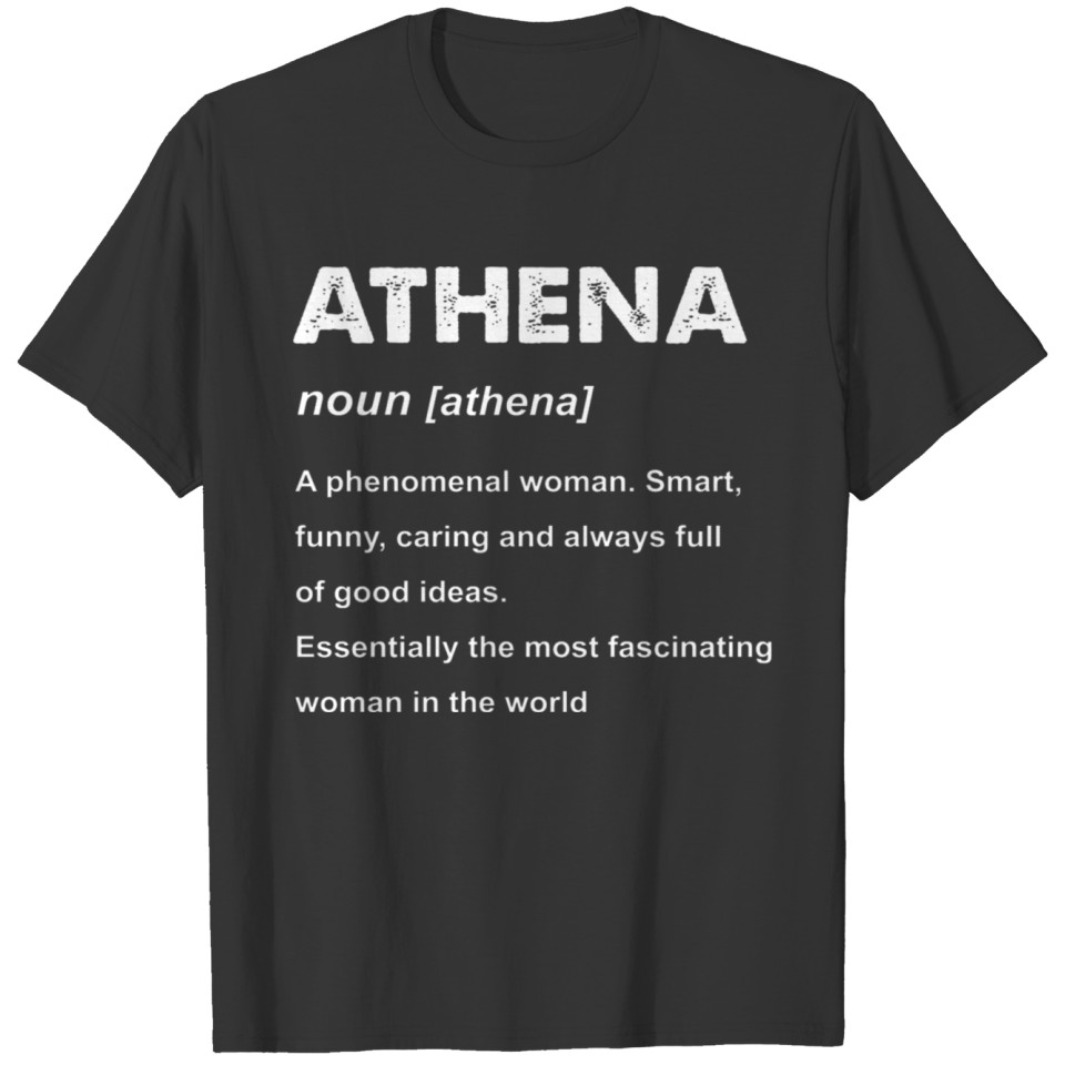 Athena Name birthday chirstmas present trend T-shirt