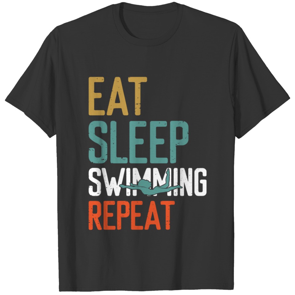 Swim Swimmer Funny Swimming Sport Practice T-shirt