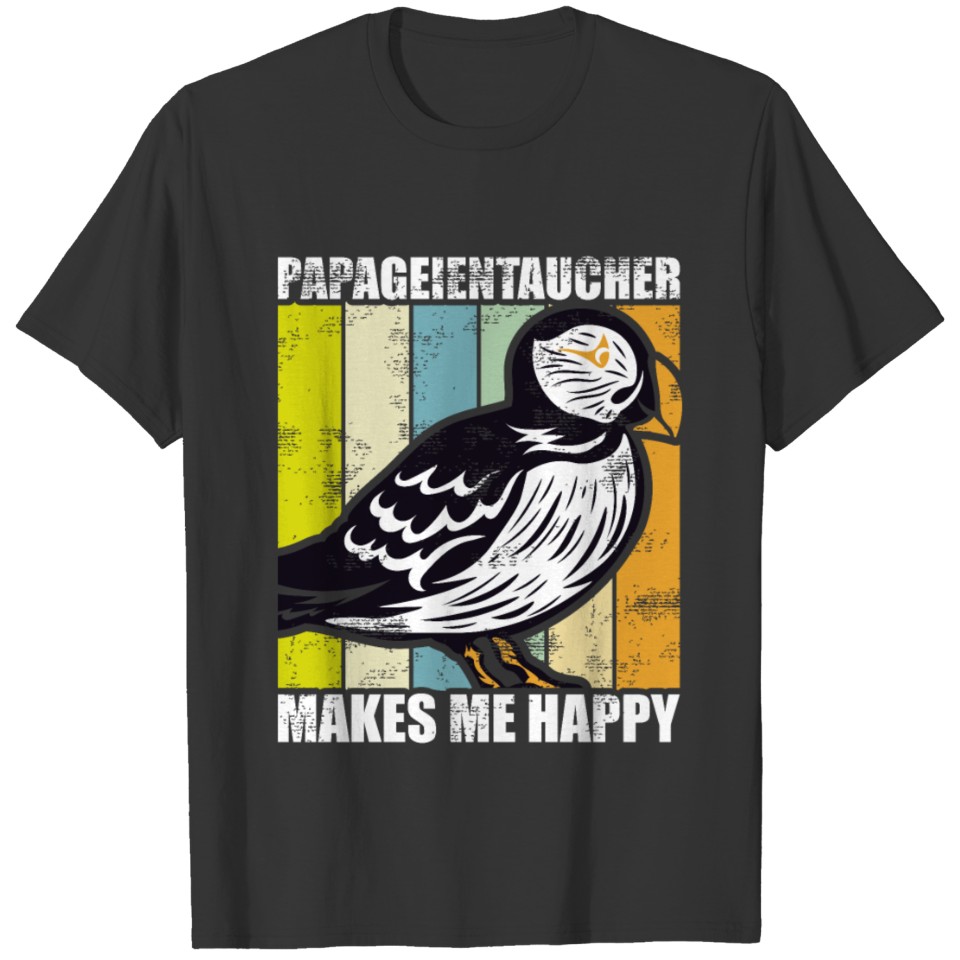 Happy Puffin Puffin T Shirts