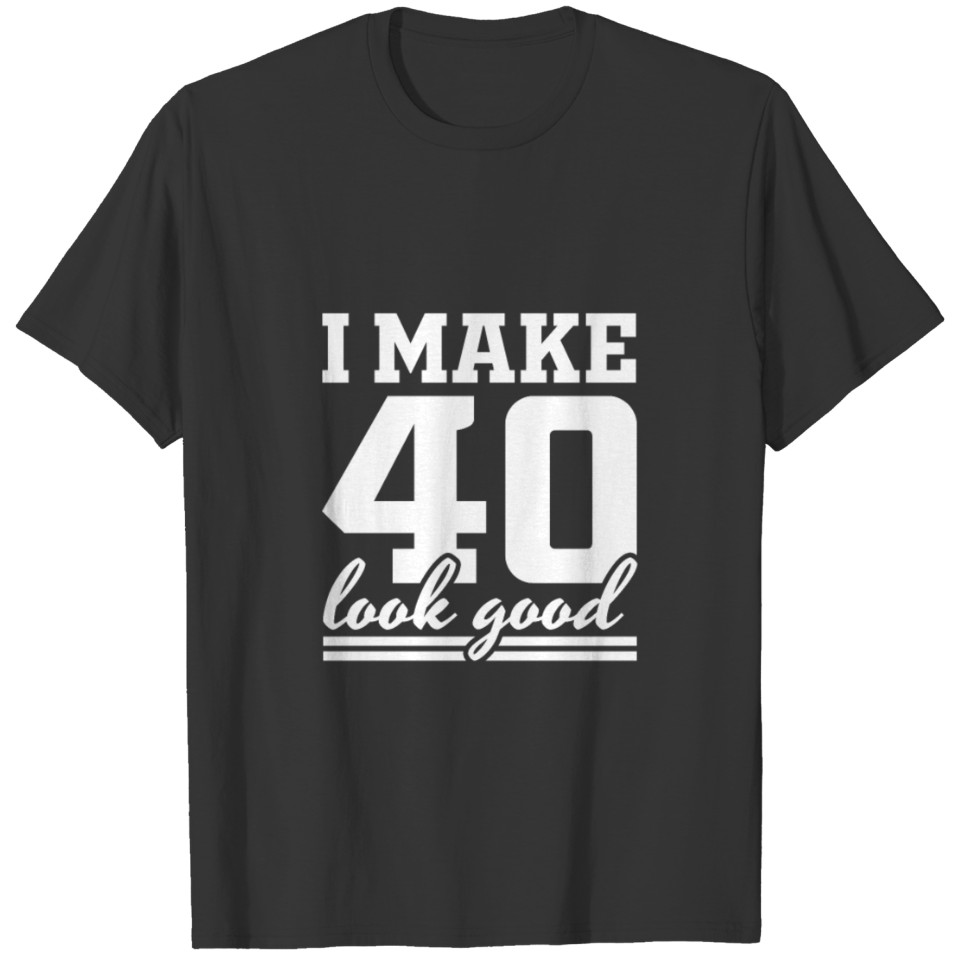 40th Birthday Gift Vintage 1981 40 Years T Shirts