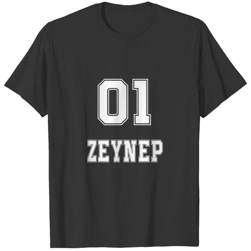 name t-shirt sports club sports shirt Zeynep T-shirt
