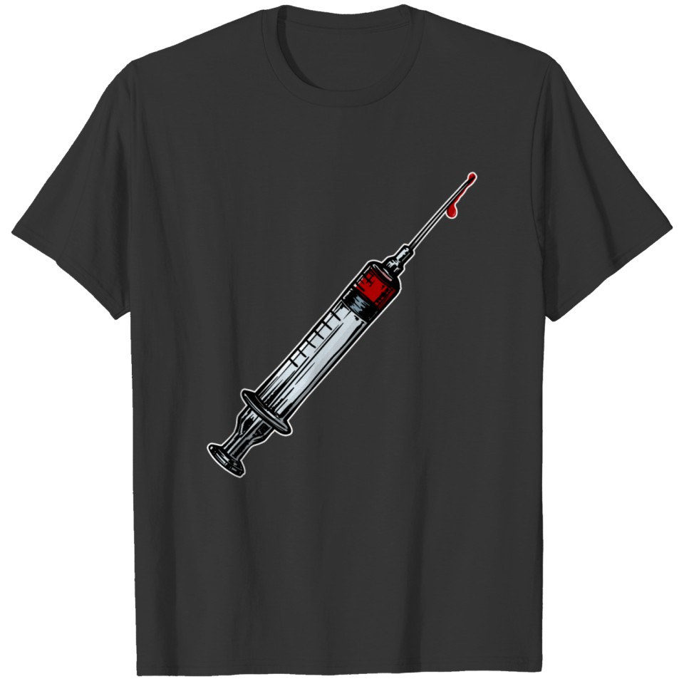 Social Worker Medical Care Injection T-shirt