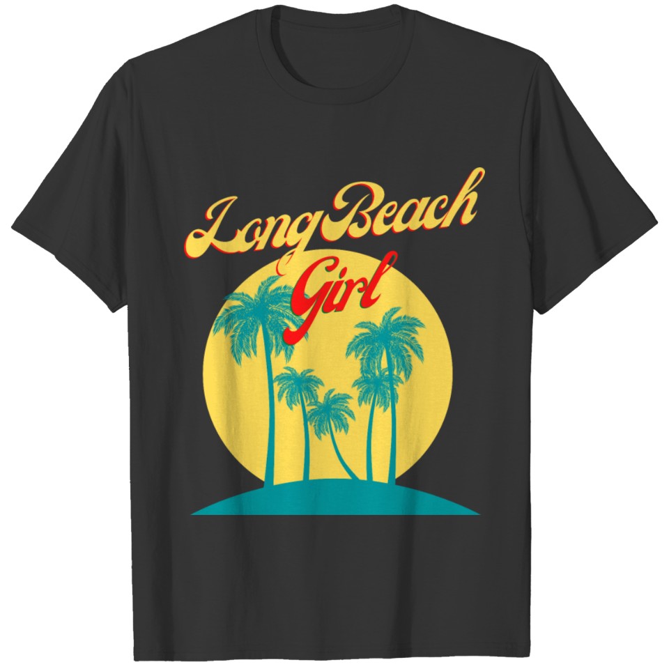 Long Beach Girl T Shirts