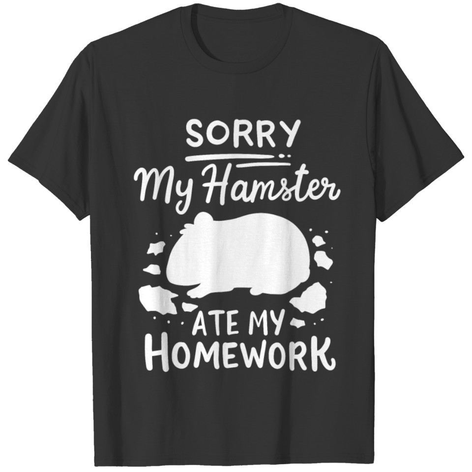 Hamster Student Back to School T Shirts