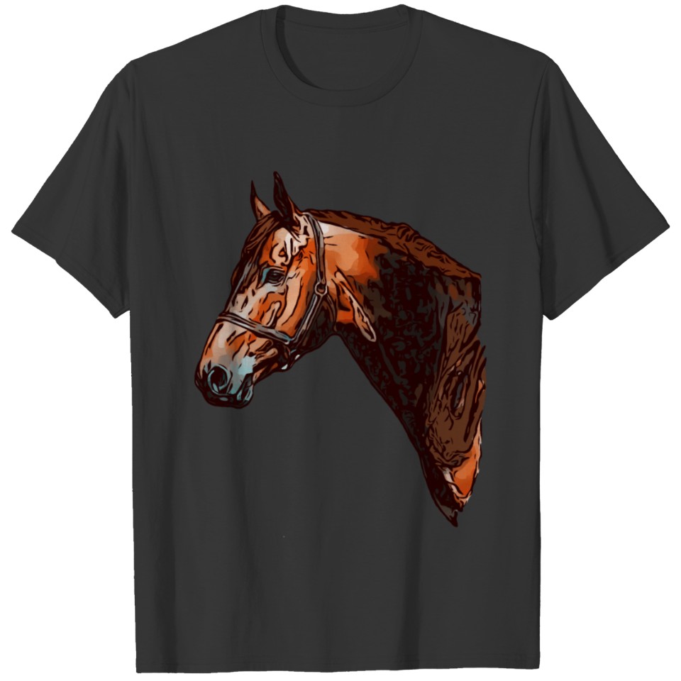 Girl horse horsemotif animalmotif animal knight T Shirts