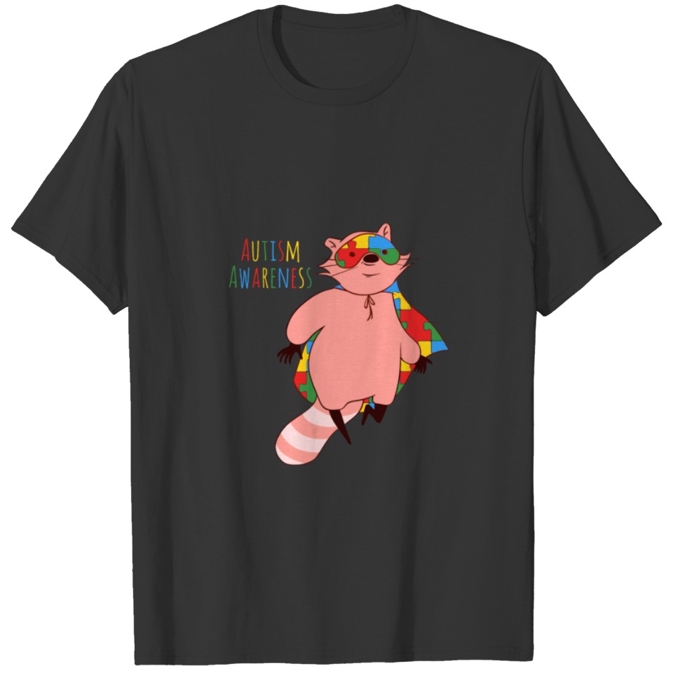 Autism Puzzle Colorful Syndrome Disability Adhd T-shirt