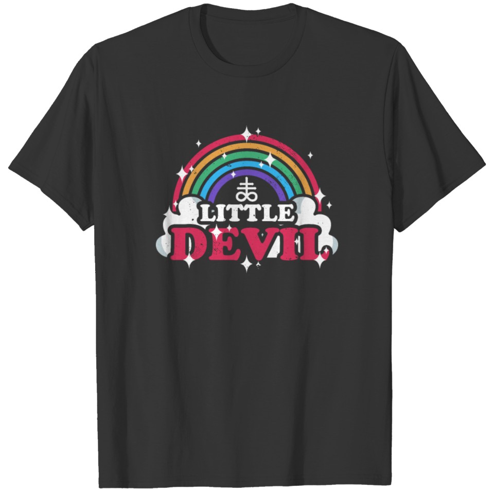Little Devil Pastel Goth Aesthetic Gothic Emo T Shirts
