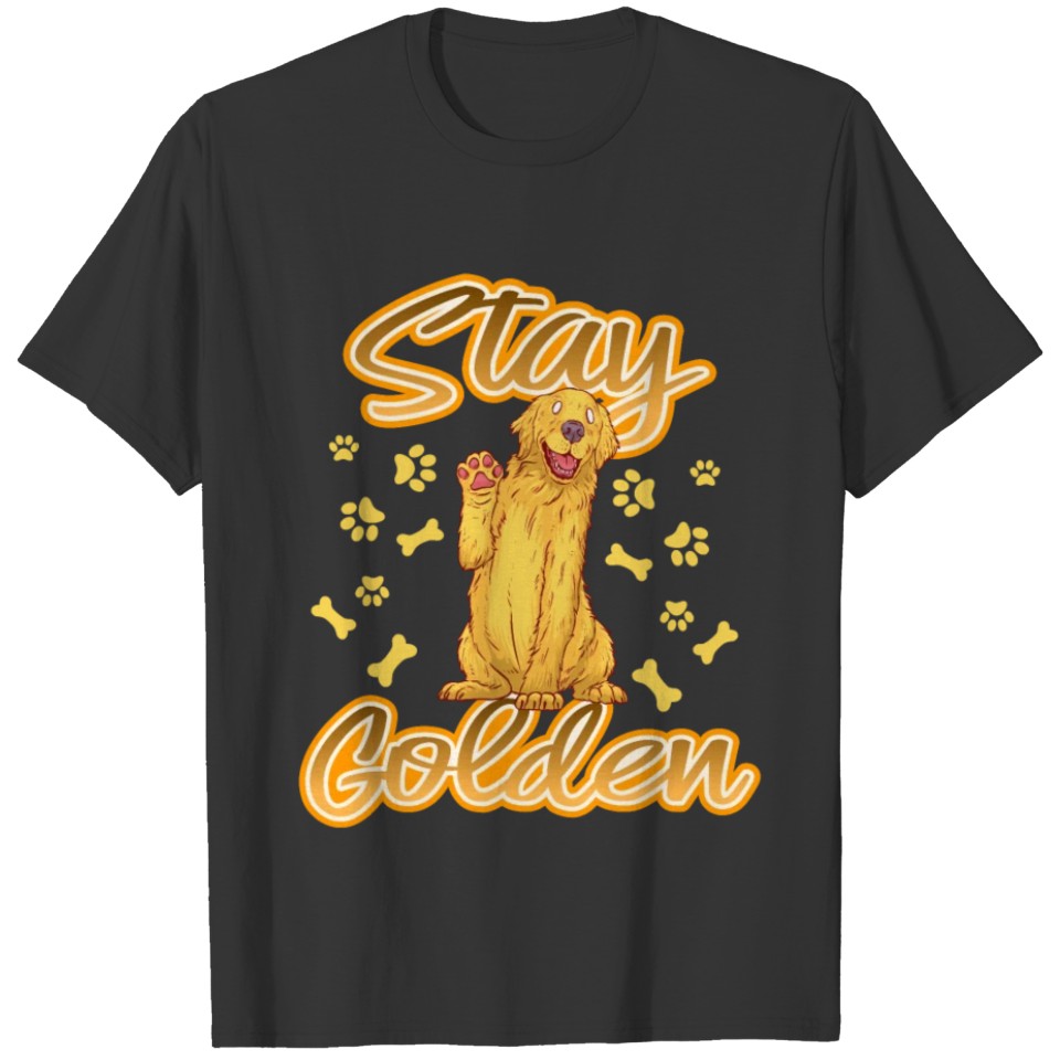 Golden Retriever Design for a Dog Owner T-shirt