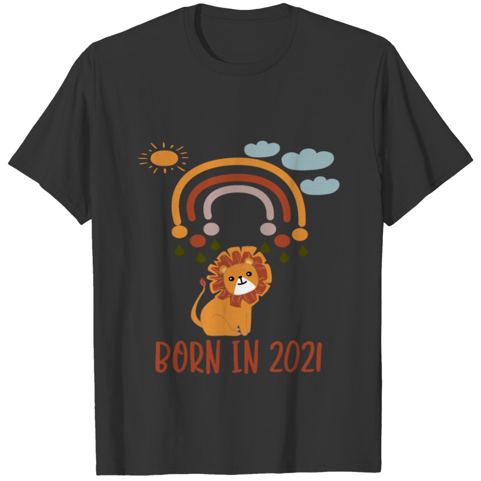 Baby Born In 2021 - Year Of Birth 2021 T-shirt