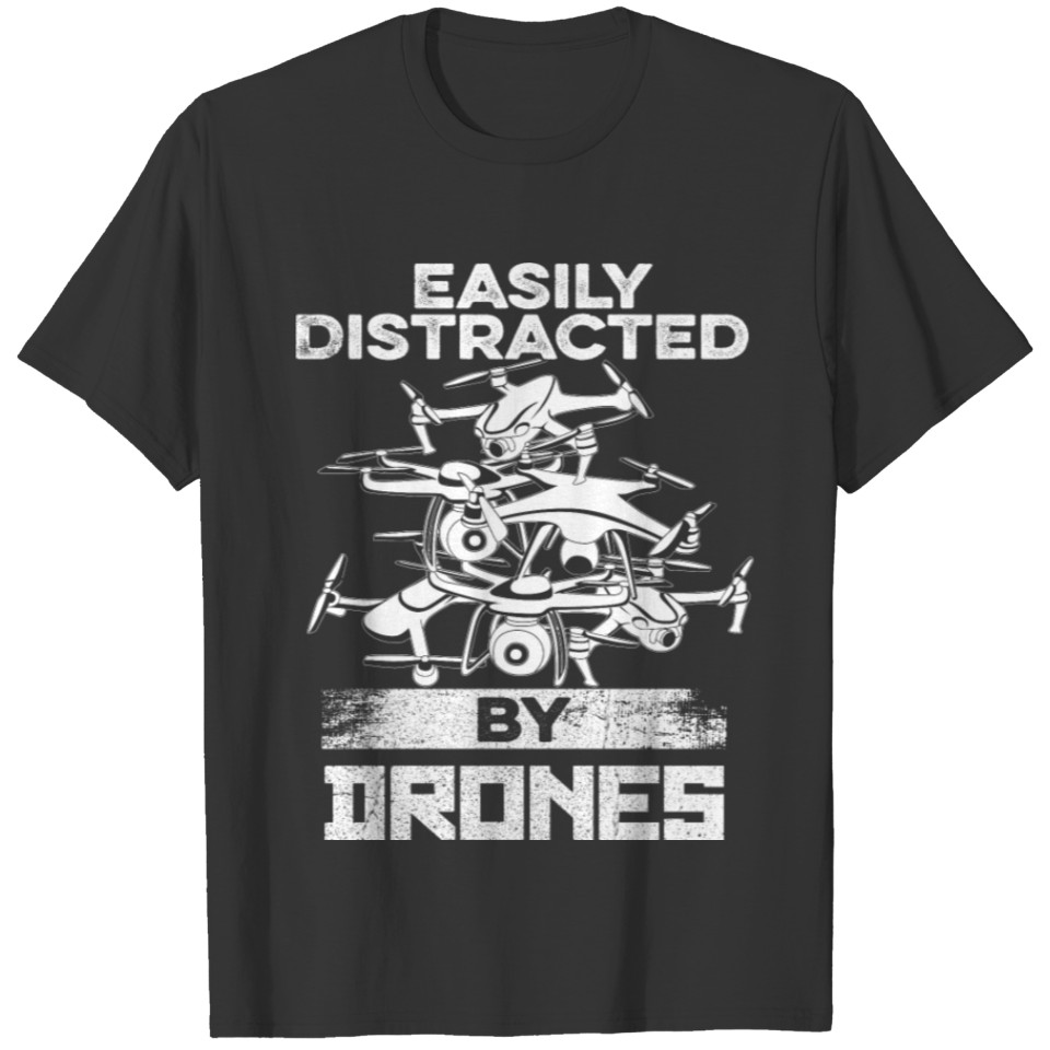Quadcopter Quote for a Drone Pilot T-shirt